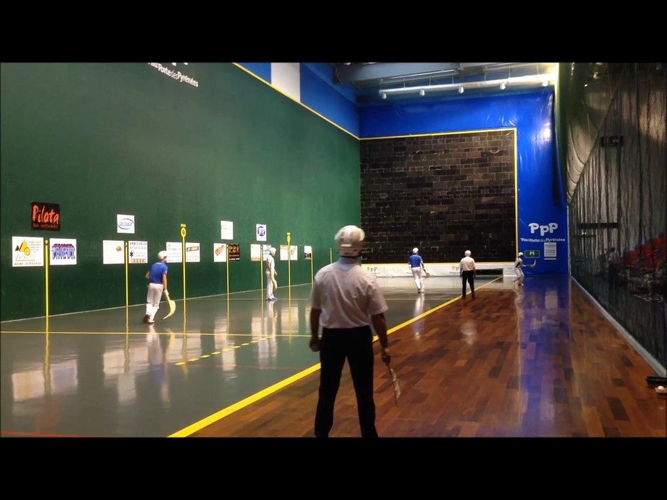 Cesta Punta juniors Demi-finales - Pau (G.Diez-J. Portet) contre Saint Jean de Luz (A. Garzia-T. Laborde)