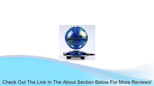 Flatworld� Pioneer Tellurion - Magnet Toys Levitation Floating Globe World Map - Anti-gravity Globe with LED Lights Review