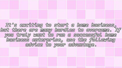 What You Need To Know About Running A Home Business Enterprise