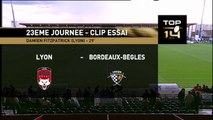 TOP14 - Lyon - Bordeaux: Essai Damien Fitzpatrick (LYO) - J23 - Saison 2014/2015