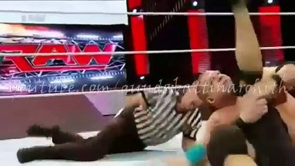 WWE Raw 20 April 2015 John Cena V.s Kane
