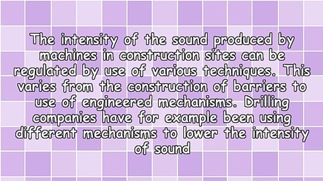 Benefits Of Taking Drilling Noise Control Measures