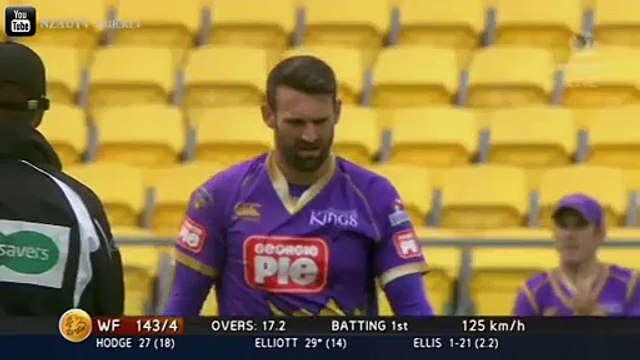 Unusual Batting Stance Counters Andy Ellis Death Bowling