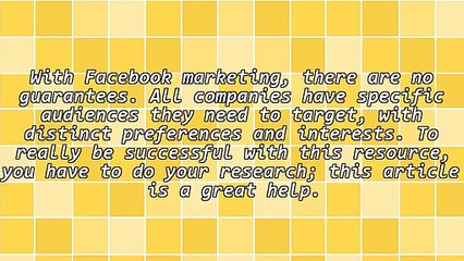 The Benefits Of Using Facebook Marketing For Your Business