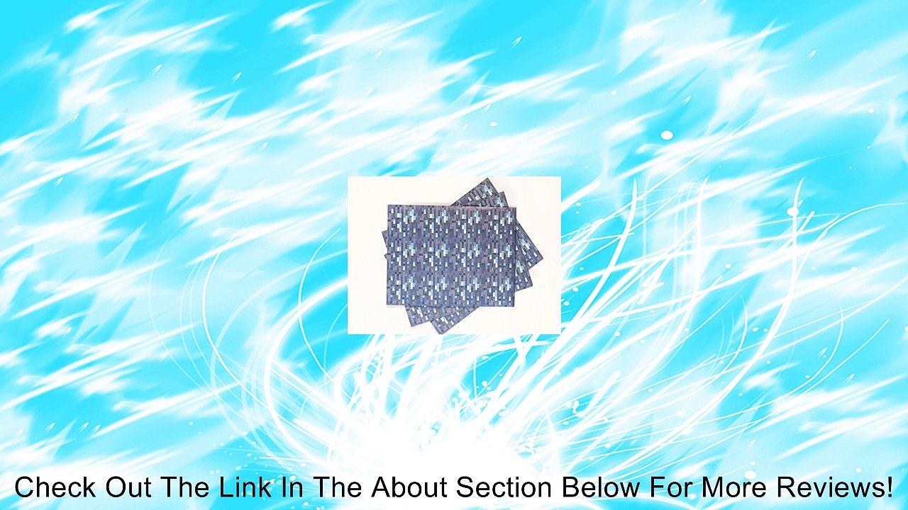 Jinx Minecraft Diamond Wrapping Paper Gift Wrap (3 Sheets) Licensed Sealed! Review