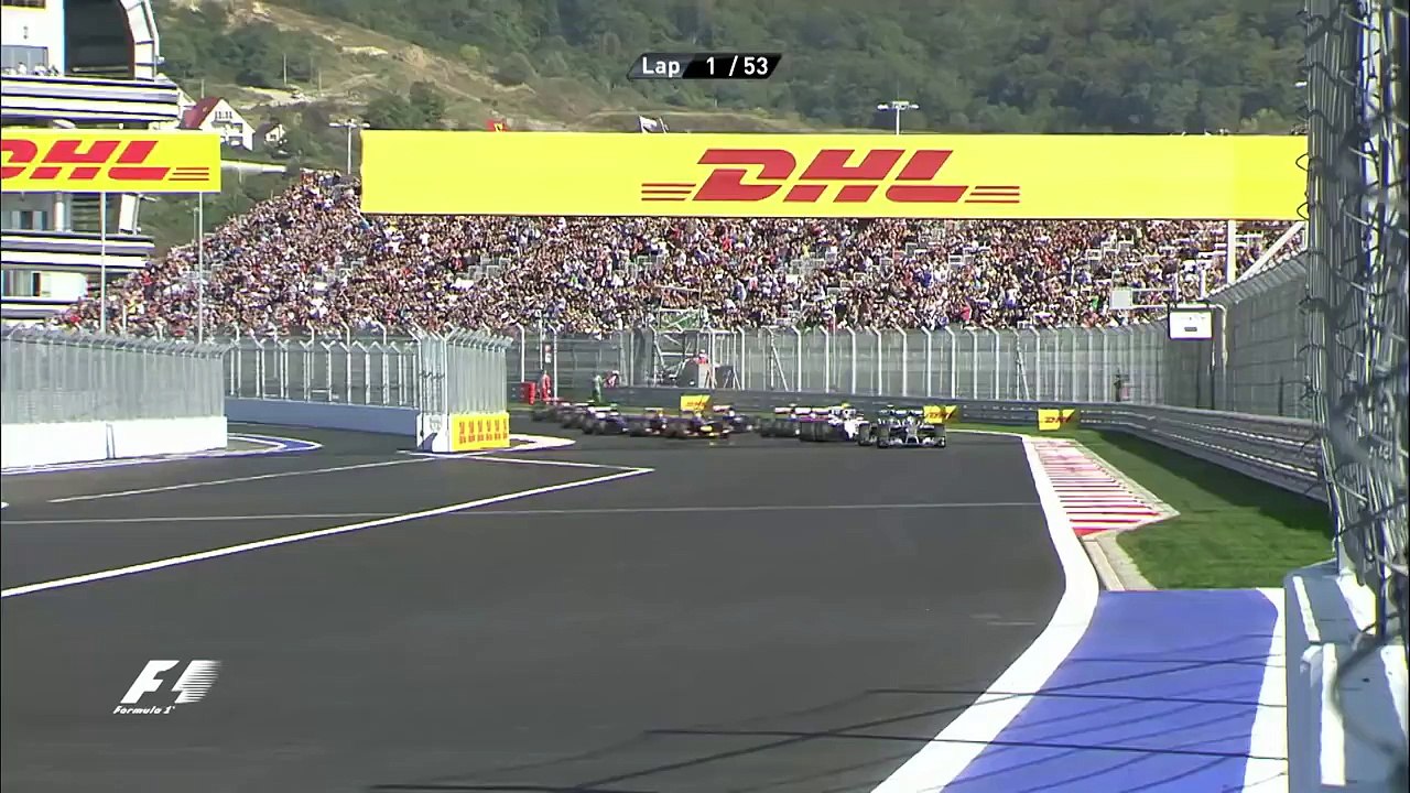 2014 FORMULA 1 RUSSIAN GRAND PRIX - Race Highlights