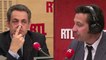 La chronique de Laurent Gerra devant Nicolas Sarkozy jeudi 3 mai (réalisation Gaya Bécaud)