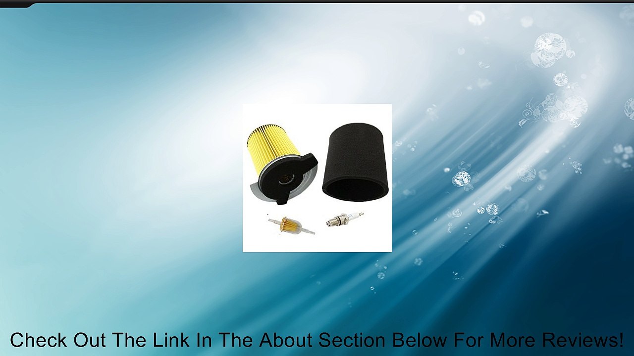 New Pack of Air Fuel Filter Spark Plug Tune Up Kit for Yamaha Gas Golf Cart G14 1995-1996 Replace JF7-14450-01 J10-14417-00 JN3-F4560-00 JN6-F4560-00 Review