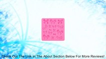 Mini Butterfly Shape Silicone Fondant Mold 16 Butterflies Cake Mould Decoration Pink Review