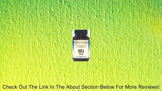 DHEA 100 mg 60 Caps (Pack of 3) Review