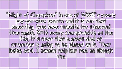 Night Of Champions & Help An Internet Marketing Company Could Give