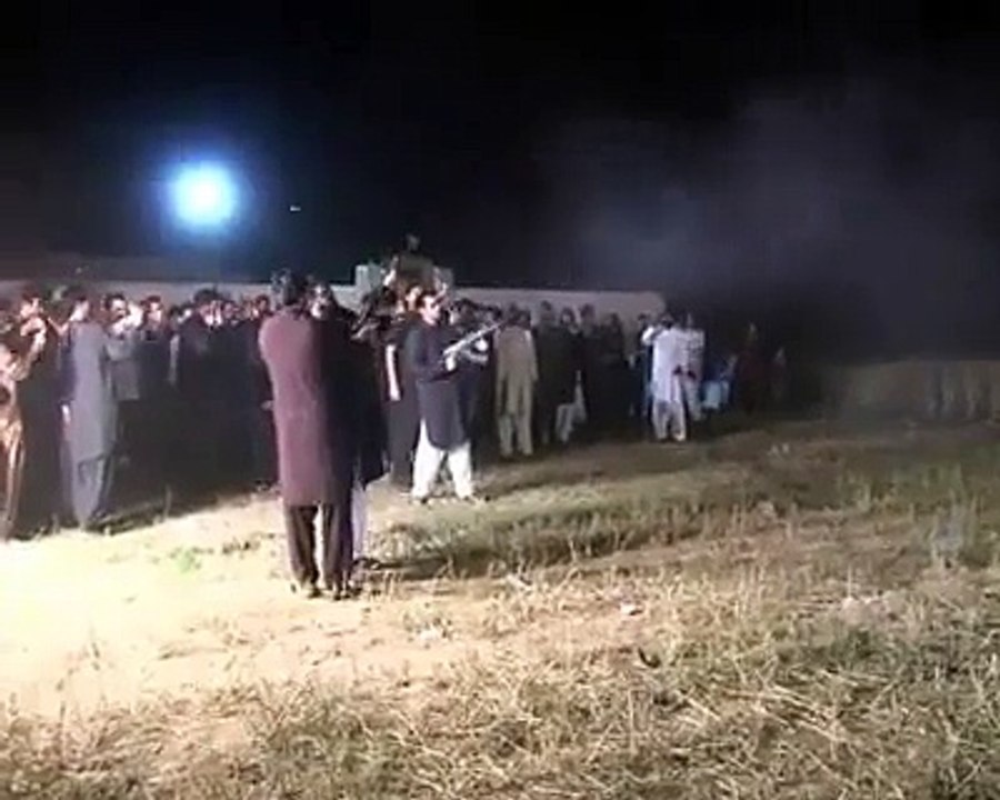open air fire by my friends in pakistan
