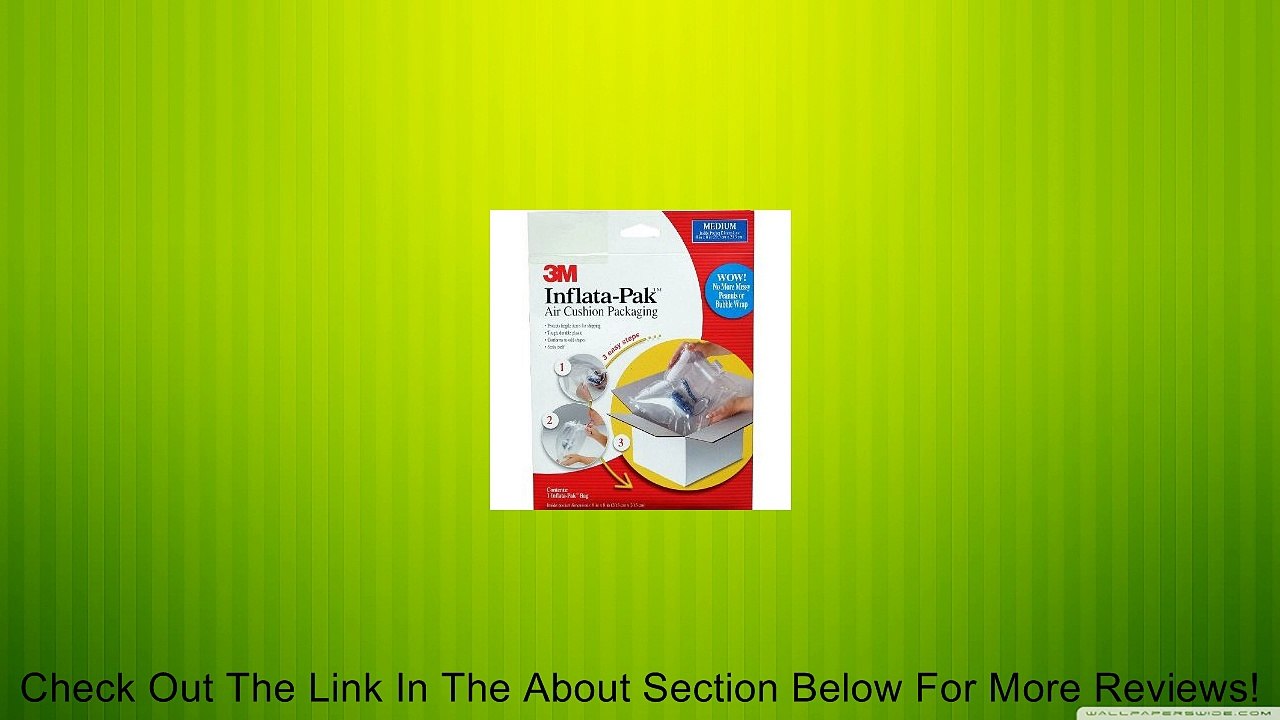 (8 Pack)-Inflata-Pak Air Cushion Packaging - MEDIUM 8"x8" inside pocket. Review