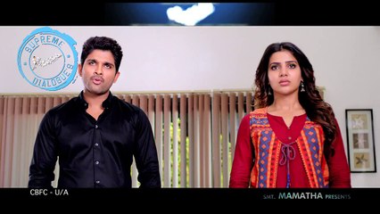 S/o Satyamurthy Movie Latest  10sec Trailer || 2015 Latest Telugu Movies