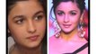 Bollywood Actresses before and after Makeup