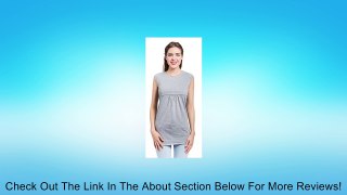 Zeta Ville Women's Maternity Short Sleeve Nursing Tunic Top 270c Review
