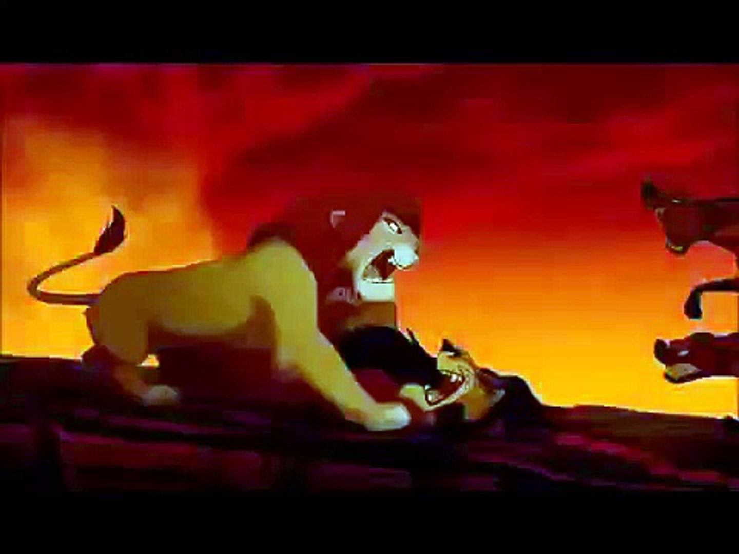 The Lion King Battle Scene