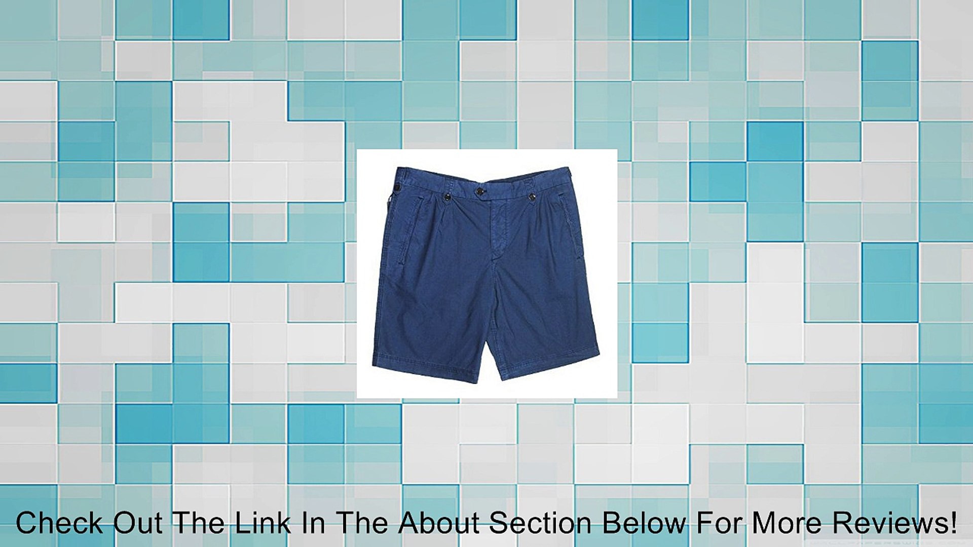 Burberry Mens Uniform Blue Graphic Shorts Review