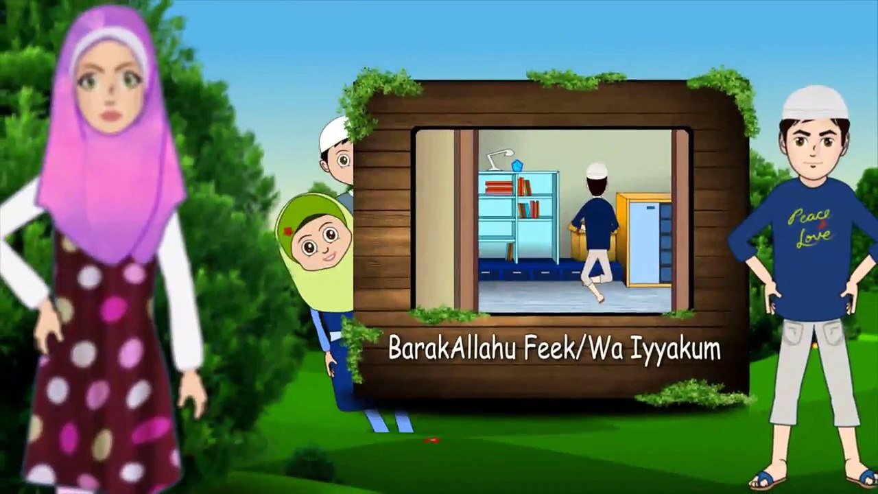 What do I say to her? - Abdul Bari Islamic Cartoon for children hindi urdu