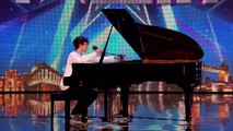 Pianist and singer Isaac melts the Judges' hearts - Britain's Got Talent 2015