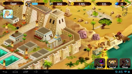 Age of Pyramids:  Ancient Egypt - Android gameplay PlayRawNow