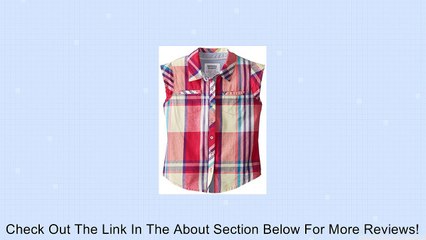Levi's Big Girls' Beach Comber Beauty Woven Cotton Top Review
