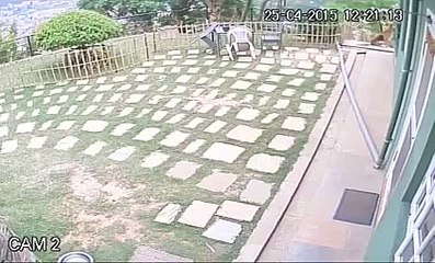 CCTV Catches Violence of Nepalese Earthquake Part 2