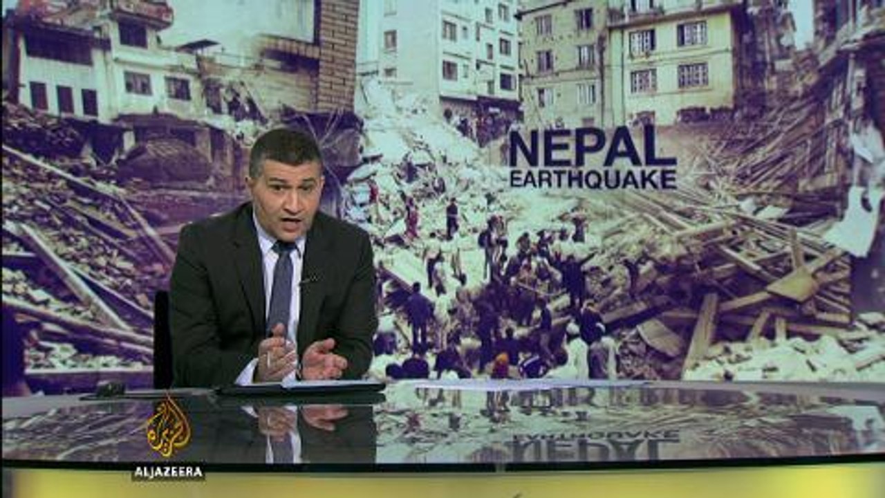 What caused the Nepal earthquake?