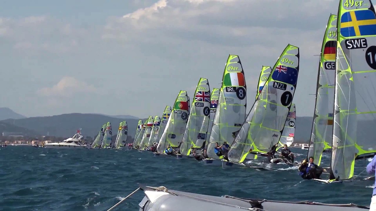 ISAF Sailing World Cup Hyeres 2015 - SWC Hyères - Meet Peter Burling & Blair Tuke