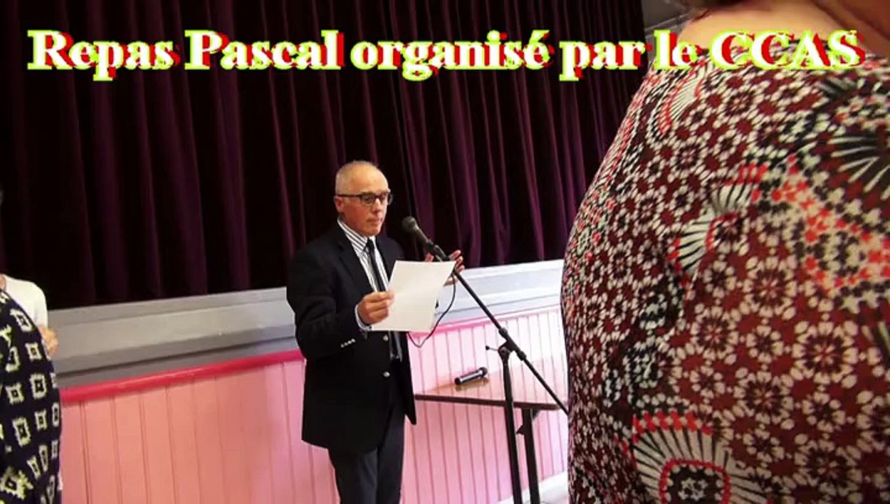 Repas organisé par le CCAS