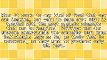 Philippe Van Den Bossche Understands Organic Products
