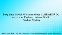Sexy Lace Stylish Women's dress CLUBWEAR OL commuter Fashion Uniform S M L Review