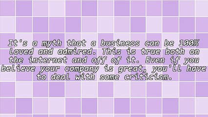 Coping With Criticism As A Web Marketer