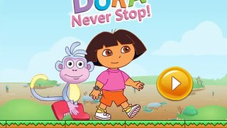 Dora nunca detuvo sus pasos de explorar
