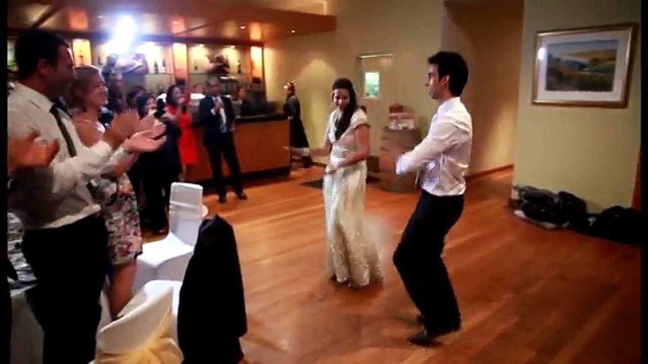 Indian Australian Fusion Wedding Surprise Bollywood Dance
