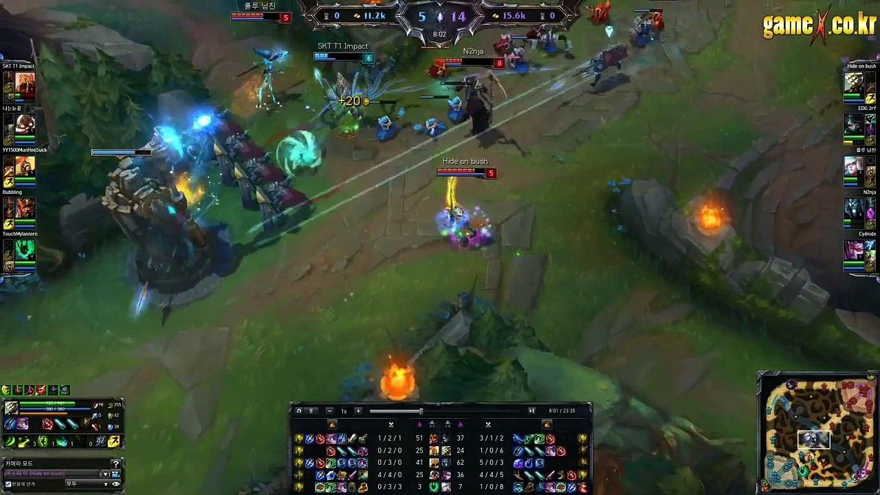 SKT T1 K Faker Masteryi 페이커 마스터이Jungle Highlights 2