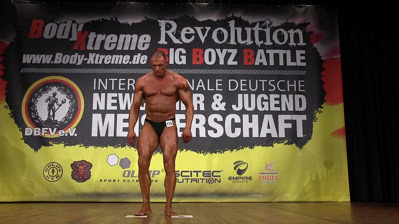 Georg Manshardt - Männer +80kg - German Newcomer Bodybuilding Championship 2015