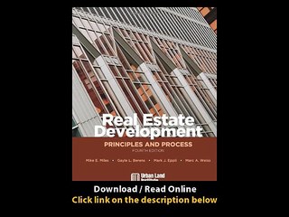 Download Real Estate Development Principles and Process By Mike E MilesGayle L