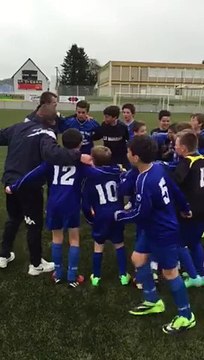 DOUBLE U11 U13 TOURNOI DE MOELAN. CRI DE VICTOIRE ! BRAVO