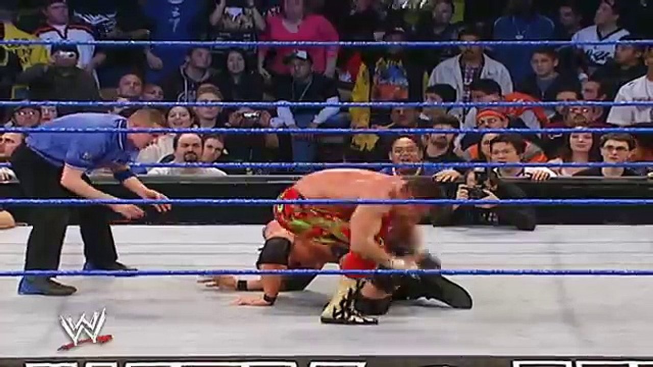 Brock Lesnar Vs Eddie Guerrero - No Way Out 2004 Highlights