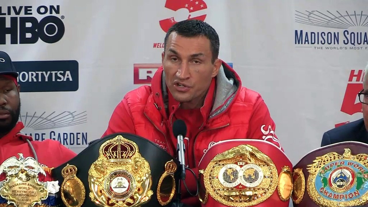 Boxen: Klitschko: WBC-Titelkampf 'Anfang 2016'