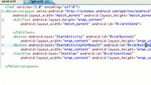 44. Android Application Development Tutorial - 44 - XML Relative Layout