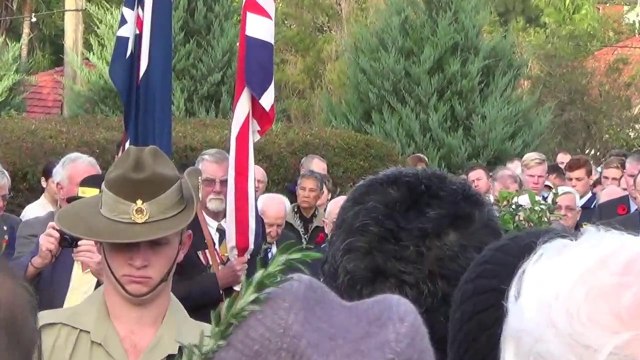 Anzac Centenary Service Part 1 of 5 6.30am, North Ryde RSL, Sydney,25 Apr 2015