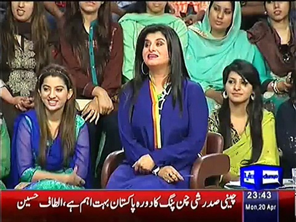 Mazaaq Raat 20 April 2015 Part 4 of 5 - Dunya News