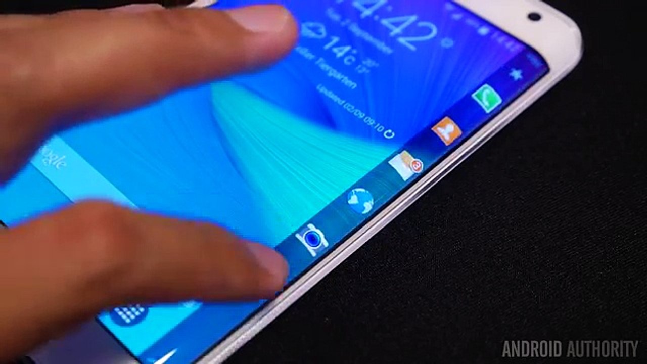 Samsung Galaxy Note Edge First Look!