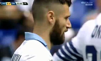 lazio vs chievo Candreva free-kick