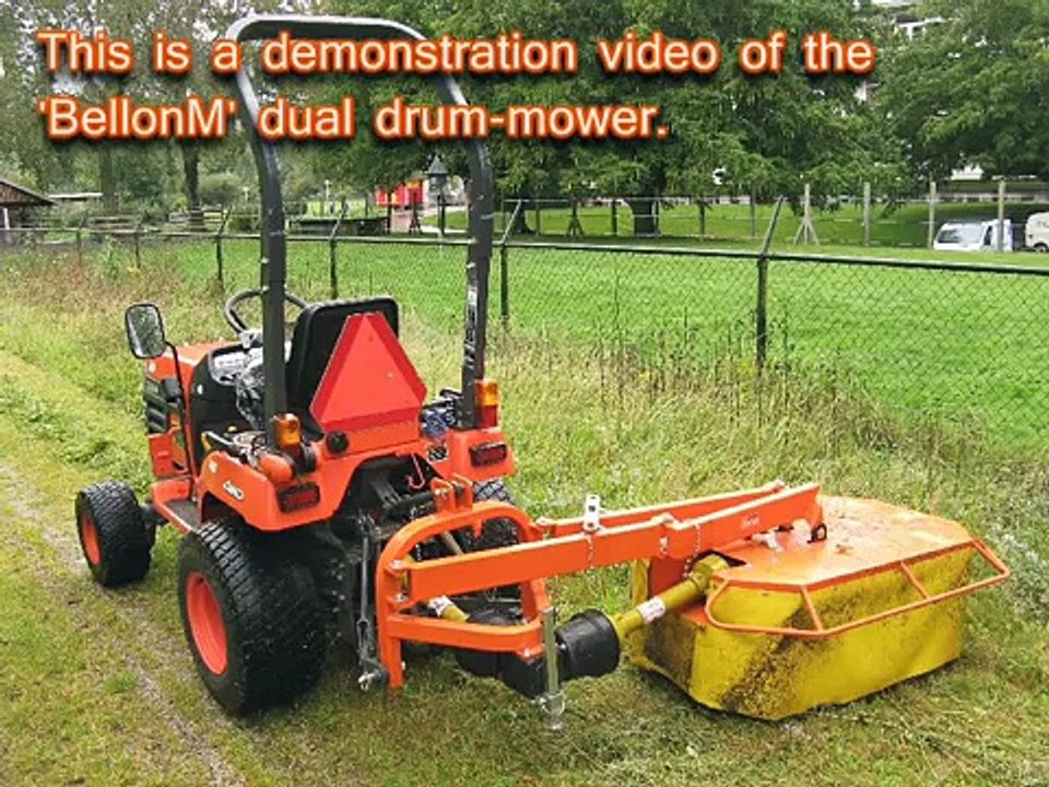 Kubota BX2200 disc mower review