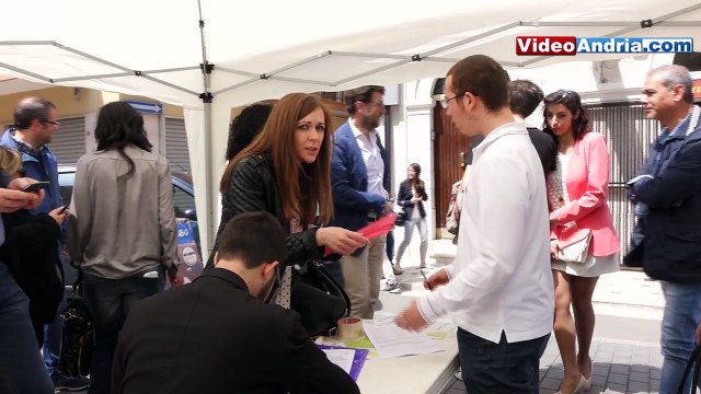 Raccolta firme per la lista del Movimento 5 Stelle Andria, ecco dove si firma