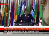 Discurso de Hugo Chavez en Libia Durante la Cumbre de Unión Africana