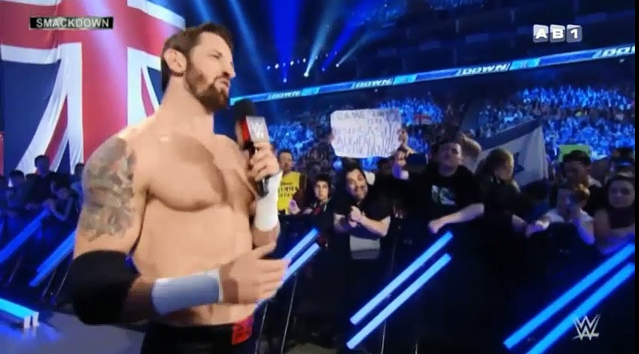 AB1 SMACKDOWN BNB VS THE MIZ